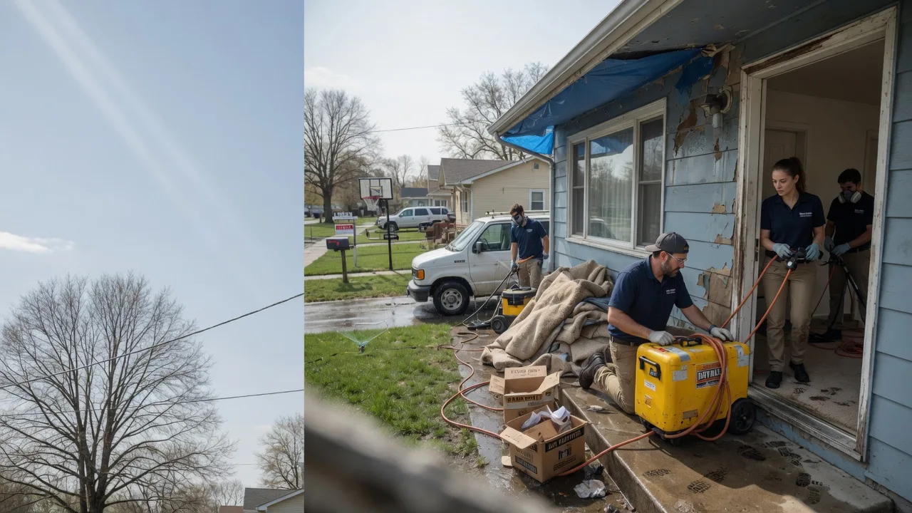 Basement Flood Cleanup in Gladstone, MI near me